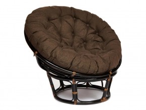 Кресло Papasan 23/01 W с подушкой Antique brown, ткань Коричневый в Гремячинске - gremyachinsk.magazin-mebel74.ru | фото