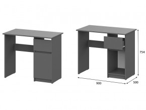 Стол письменный 900 Денвер Графит серый в Гремячинске - gremyachinsk.magazin-mebel74.ru | фото