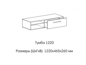 Тумба 1220 (низкая) в Гремячинске - gremyachinsk.magazin-mebel74.ru | фото